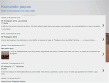 Tablet Screenshot of komandopupas.com